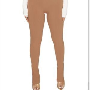 Naked Wardrobe Side Slit Leggings NWT
